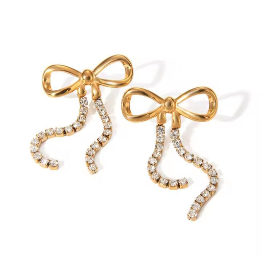 Whimsy bow earrings